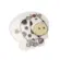Puxador Gecele Branco Vaca 32mm