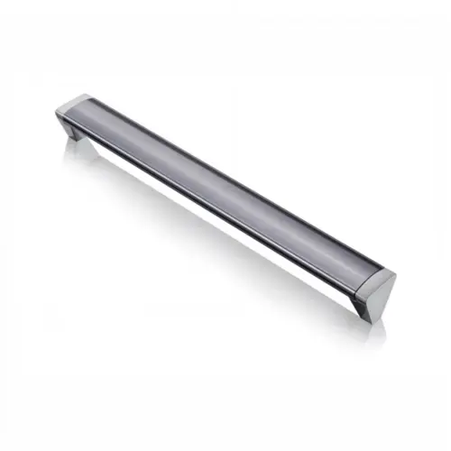 Puxador Archi Rind 352mm Cromado Escovado