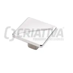 PUXADOR ZAMAC UNIFURO QDR ZM30 CROMADO