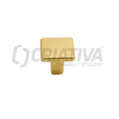 Puxador Unifuro Zm 20 Dourado Fosco