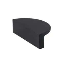 Puxador Pz 158 Concha Preto Epóxi