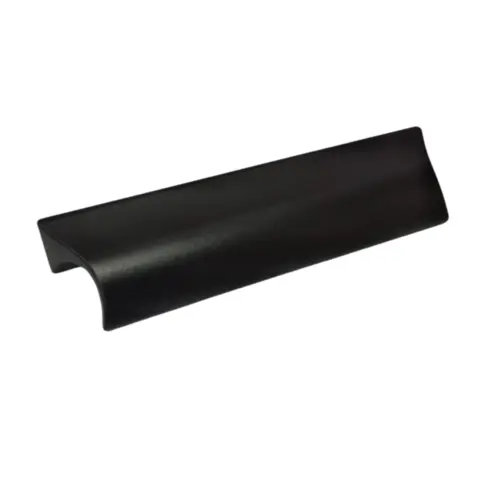 PUXADOR PZ 124 BRIGTON CONCHA 96MM / PRETO EPOXI