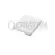 PUXADOR ZAMAC UNIFURO QDR ZM30  BRANCO BRILHANTE