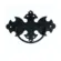 Puxador Medalhão com Alça Preto