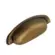 Puxador Concha 96mm Nobre Antique Brilhoso