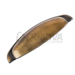 PUX ZAMAC CZM04 128MM CONCHA NOBRE 128MM FUR. M4 ANTIQUE BRILHO