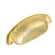 Puxador Concha 96mm Nobre Dourado Brilhoso