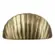 Puxador Ostra 64mm Dourado Escovado