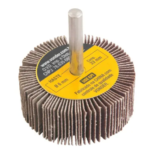 Roda de Lixa 50x20mm Grão 120