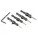 CONJ. DE BROCA ESCAREADORA P/ MAD - 4PCS